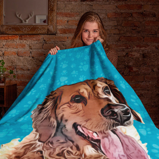 Pet Face Blanket