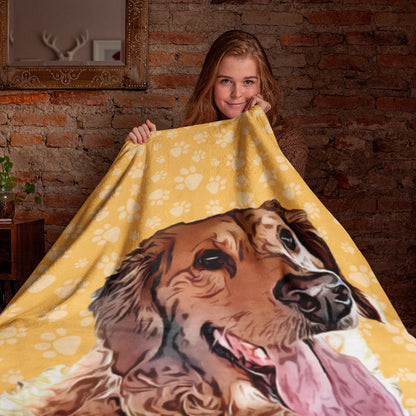 Pet Face Blanket