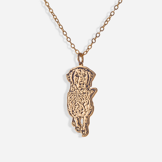 Pet Cutout Necklace